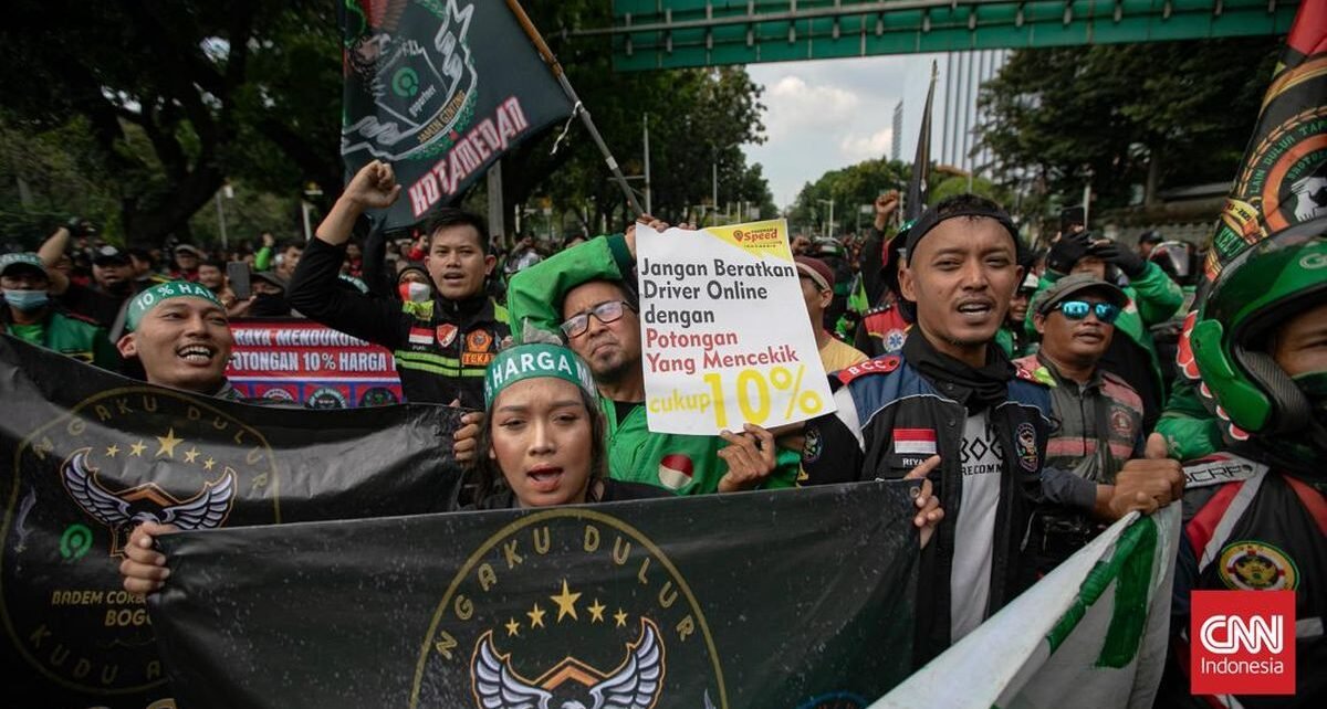 Ingin Ditemui Menhub, Driver Ojol Tolak Perwakilan Ditjen Darat