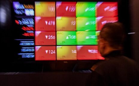 IHSG Lunglai ke 7.188 Imbas 414 Saham Terbakar