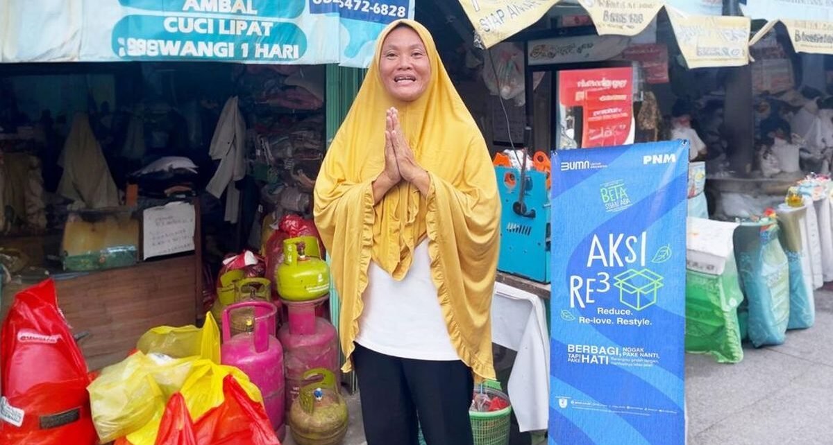 PNM Libatkan Nasabah Sulap 10 Ton Pakaian Bekas Jadi Sumber Rezeki
