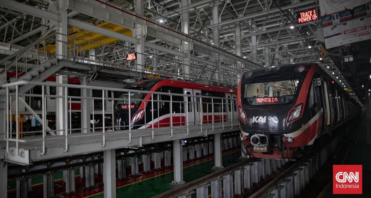 Penumpang LRT Jabodetabek Pecah Rekor Imbas Macet Horor Jakarta