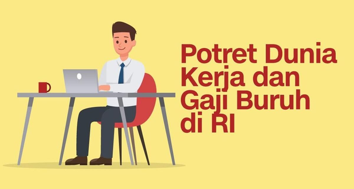 Potret Dunia Kerja dan Gaji Buruh di RI