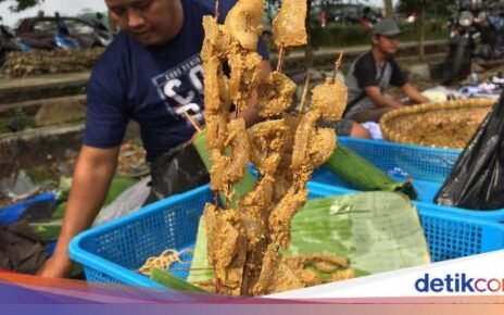 Uniknya Colok Gembrung Khas Ciamis, Sate Kulit Sapi Sejak 1960an
