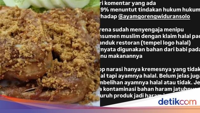 Pro Kontra Netizen Terhadap Kasus Ayam Goreng Widuran Nonhalal