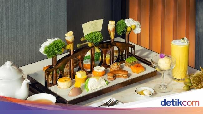 Di Thailand Kini Ada 'Afternoon Tea' Mewah sambil Makan Durian Mon Thong