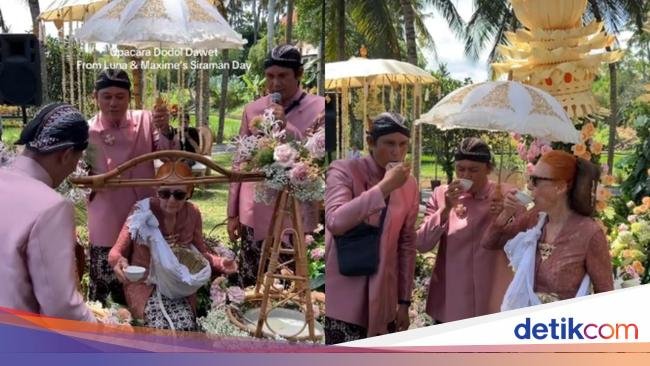 Dodol Dawet, Tradisi Pernikahan Jawa di Pernikahan Luna Maya