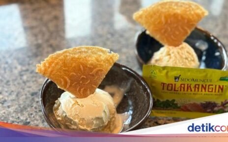 Semriwing! Es Krim Tolak Angin dan Wedang Jahe Khas Hotel Tentrem