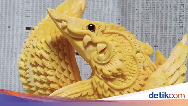 Gokil! 10 Kreasi Ukiran Buah dan Sayur Buatan Gaku Seniman Jepang