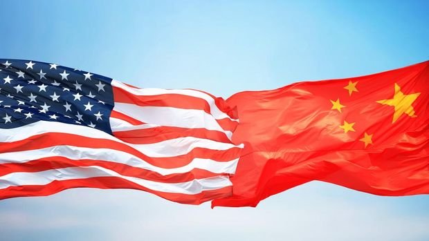 ilustrasi perang dagang amerika dan china