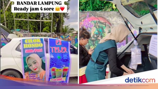 Keren! Wanita Ini Jualan Cilok pakai Mobil, Habis 25 kg per Hari