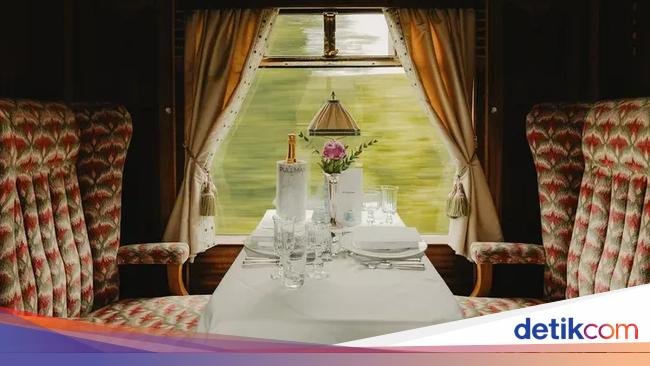 Makanan di Kereta Termahal di Dunia Dimasak Langsung oleh Chef Michelin