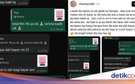 Pelayan Kedai Makan Larang Pembeli Bayar Pakai QR, Ternyata Niat Curang