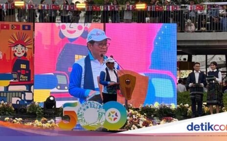 Pramono Anung Resmikan Blok M Hub Sebagai Area Kulineran Baru