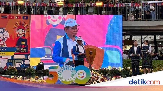 Pramono Anung Resmikan Blok M Hub Sebagai Area Kulineran Baru