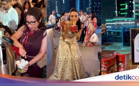 Ketagihan Mie Instan, Pengantin Nekat Sajikan Menu Ini di Pernikahannya