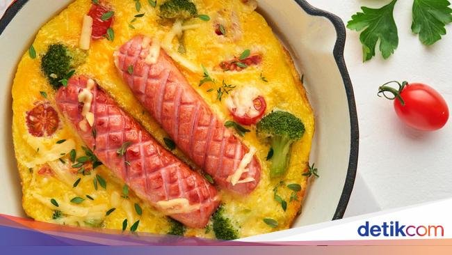 3 Resep Omelet Sosis yang Empuk Gurih dan Gampang Dibuat