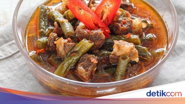 Resep Sambal Goreng Daging dan Kacang Panjang yang Pedas Mantap