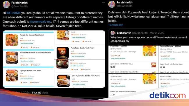 Parah! Restoran Ini Bikin 17 Nama di Aplikasi Ojol Buat Kelabui Pembeli