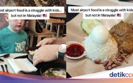 Turis Ini Puji Makanan di Bandara Malaysia Enak, Netizen Malaysia Bangga