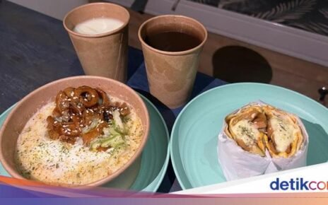 Viral Indomie Creamy dan Matcha Latte di Gang Estetik
