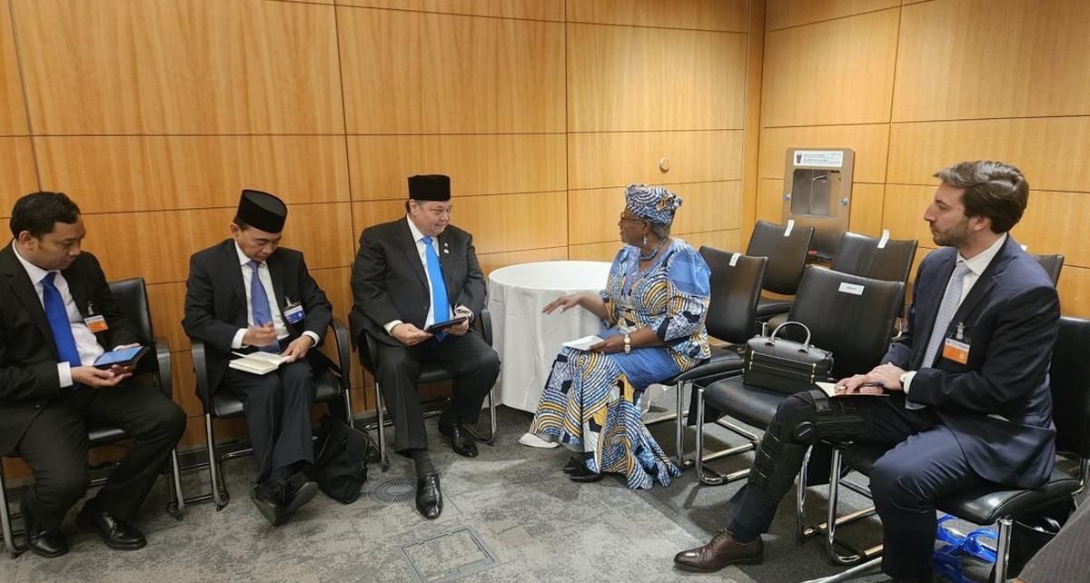 Temui Dirjen WTO, Menko Airlangga Tekankan Multilateralisme yang Adil