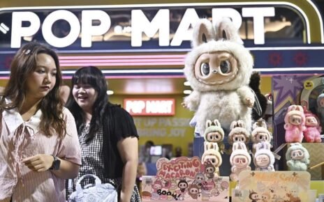 Saham Pop Mart Pecah Rekor Tertinggi Berkat Tren Labubu