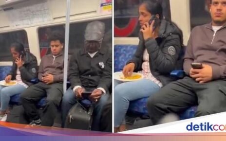 Asyik Makan dengan Tangan di Kereta, Wanita Ini Dihujat