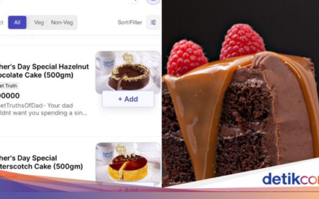 Wow! Harga Kue Khusus Perayaan Hari Ayah sampai Rp 94 Juta