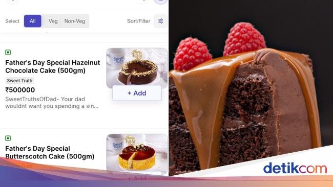 Wow! Harga Kue Khusus Perayaan Hari Ayah sampai Rp 94 Juta