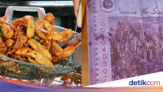 Duh! Tukang Pisang Goreng Kena Tipu Pembayaran Uang Palsu