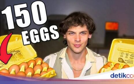 Eksperimen Hanya Makan 150 Telur Selama 5 Hari, Begini Hasilnya