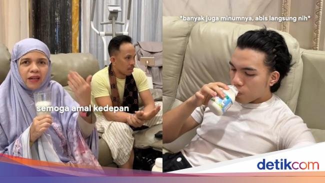 Gen Halilintar Minum Susu Putih pada Malam 1 Muharram, Ini Tujuannya