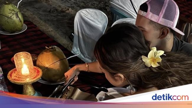 Jennifer Coppen dan Justin Hubner Pesta Seafood Jimbaran, Lauknya Semeja!