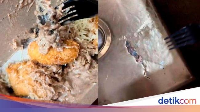 Jijik! Beli Pisang Goreng Keju Tiramisu Dapat 'Topping' Cicak Utuh