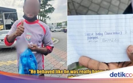 Kena Tipu, Pria Belikan Susu Bayi untuk Pria Asing Ternyata Dijual Lagi