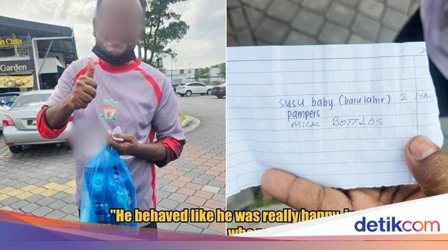 Kena Tipu, Pria Belikan Susu Bayi untuk Pria Asing Ternyata Dijual Lagi