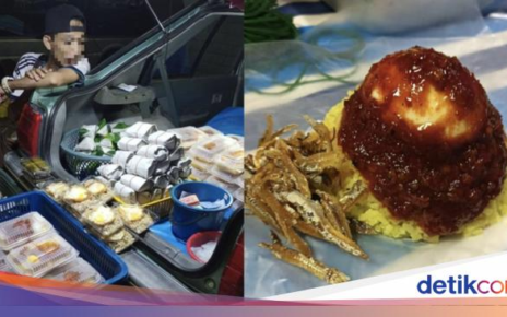 Modus! Pria Ini Jadi Pembeli Nasi Lemak untuk Curi Uang Rp 300 Ribu