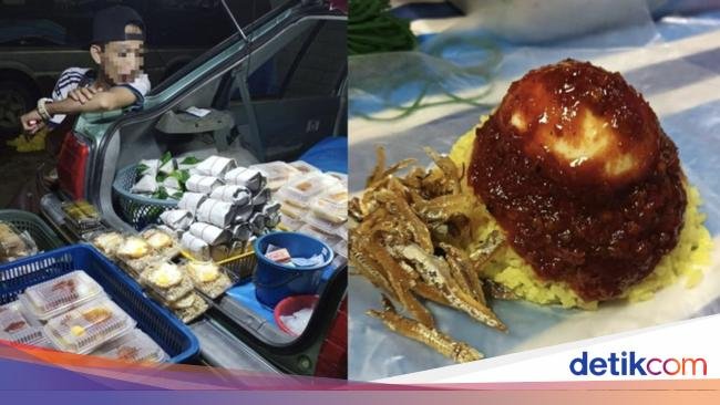 Modus! Pria Ini Jadi Pembeli Nasi Lemak untuk Curi Uang Rp 300 Ribu