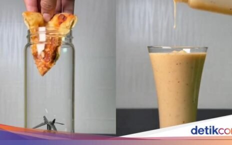 Nyeleneh! Jus Pizza dengan Tambahan Bubuk Cabai