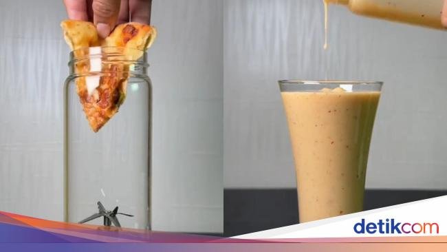 Nyeleneh! Jus Pizza dengan Tambahan Bubuk Cabai