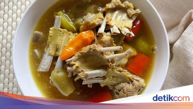 Resep Asem-asem Iga Kambing yang Kuahnya Bening Segar
