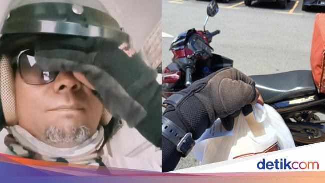 Salut! Ojol Gratiskan Pesanan Makan Pelanggan yang Tak Punya Uang