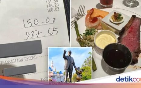 Sarapan Bareng Keluarga di Disneyland, Pria Ini Kaget Totalnya Rp 17,8 Juta