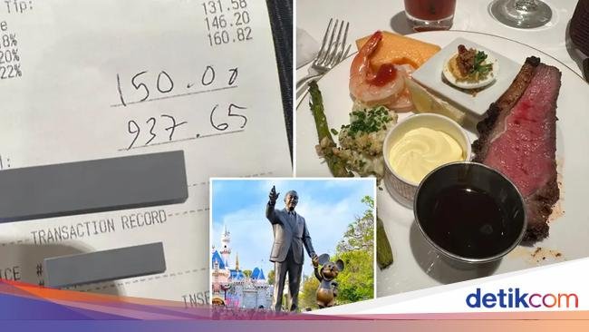 Sarapan Bareng Keluarga di Disneyland, Pria Ini Kaget Totalnya Rp 17,8 Juta