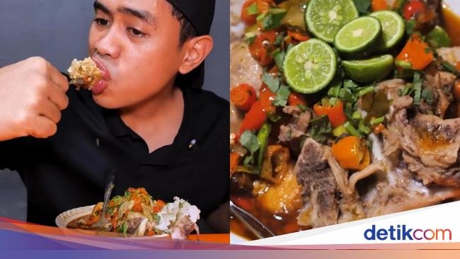 5 Momen Tanboy Kun Mukbang Bakso Kuah Pedas Menyengat Lidah