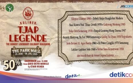 Ada Kuliner Legendaris & Autentik di Festival Kuliner Tjap Legende Solo