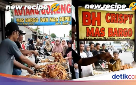 Viral Penjual Gorengan Bentuk Bra dan Celana Dalam, Diduga Buatan AI!