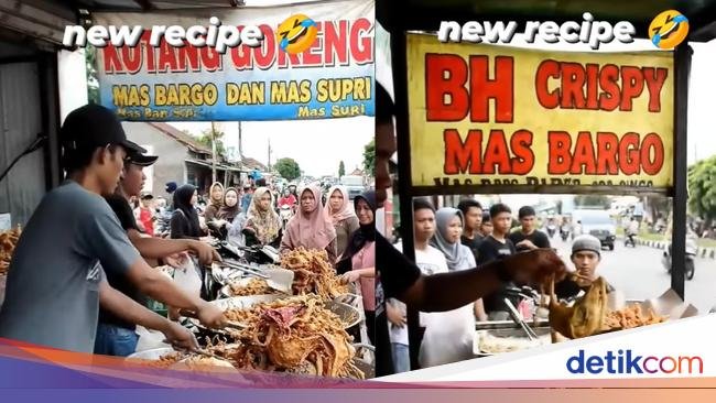 Viral Penjual Gorengan Bentuk Bra dan Celana Dalam, Diduga Buatan AI!