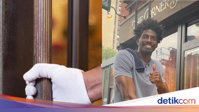 Wajahnya Ganteng, Pegawai Resto Ini Disebut Lebih Cocok Jadi Model