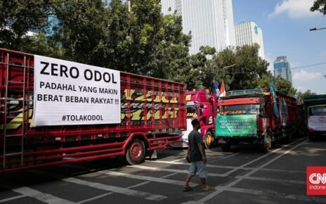 Potensi Pemborosan Truk ODOL Rp47,43 T