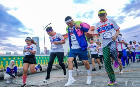 Transjakarta Sukses Bikin Nostalgia Lewat Jakarta Sky Fun Run 2025